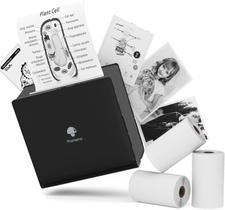 Mini Impressora de Adesivos Bluetooth Memoqueen M02 - com 3 Rolos de Papel