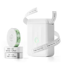 Mini Impressora de Etiquetas NIIMBOT D110 com Bluetooth e 3 Rolos de Fita