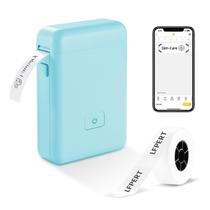 Mini Impressora de Etiquetas Portátil LFPERT HP2-S Bluetooth - Fita Azul