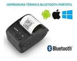 Mini Impressora Portatil Bluetooth Termica 58Mm Android Ios