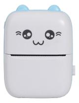 Mini Impressora Portátil Térmica Multifuncional Cor Azul