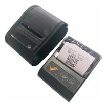 Mini Impressora Térmica 58mm Bluetooth com Capa