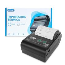 Mini Impressora Térmica Bluetooth Portátil Pedidos Aplicativo Bobina 58MM KP-1025