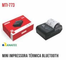 Mini Impressora Térmica Bluetooth Tomate MTI-773 - Impressão Rápida e Eficiente