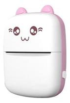 Mini Impressora Termica Bolso Bluetooth Rosa Gato 57mm S Fio Mini Impressora Termica Bolso Bluetooth Rosa Gato 57mm S Fio