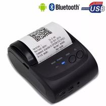Mini Impressora Térmica Portátil Bluetooth 90m/s 58mm Recibo não fiscal - OEM