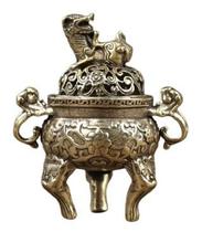 Mini Incensário De Metal Porta Incenso Estilo Chinês Mini Incensário De Metal Porta Incenso Estilo Chinês