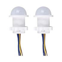 Mini Interruptor Inteligente Com Sensor De Movimento Infravermelho AC110V 220V Lâmpada Noturna Mini Interruptor Inteligente Com Sensor De Movimento Infravermelho AC110V 220V Lâmpada Noturna