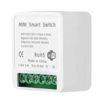 Mini Interruptor Inteligente WiFi 16A - Compatível com Tuya Smart