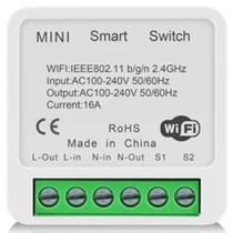 Mini Interruptor Inteligente Wifi 2 Canais Sonoff 16a Alexa Tuya Smart Life Google Home Sem Fio - SOUSA