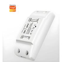 Mini Interruptor Inteligente WiFi Tuya Smart Life APP Controle Remoto Sem Fio Por Voz Módulo De