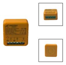 Mini Interruptor Relé Zigbee Dimmer Amazon Tuya Laranja SA-MZ21-MD01 Mini Interruptor Relé Zigbee Dimmer Amazon Tuya Laranja SA-MZ21-MD01