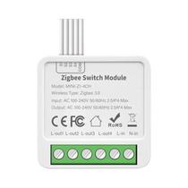 Mini Interruptor Smart WiFi Zigbee 16A - Controle Bidirecional com Alexa