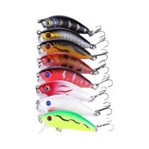 Mini Isca Artificial Rígida De 5CM-3.6G, Micro Isca Minnow Para Pesca De Superfície De Robalo