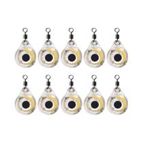 Mini Isca De Pesca Em Formato De Olho Com Luz, 10 Peças, Alimentada Por Bateria, Flasher Noturno Mini Isca De Pesca Em Formato De Olho Com Luz, 10 Peças, Alimentada Por Bateria, Flasher Noturno