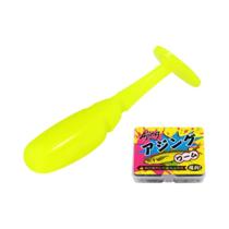 Mini Isca de Pesca Macia Shad - Ultra Flutuante com Cauda Paddle TPR