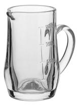 MINI JARRA 8x8x6cm 100ml VIDRO TRANSP