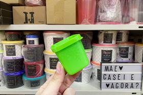 Mini Jeitosinho Tupperware 80 ml Verde Claro