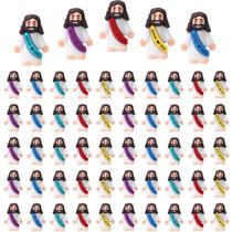 Mini Jesus Figures Bulk Toys, 50 peças de lembrancinhas religiosas