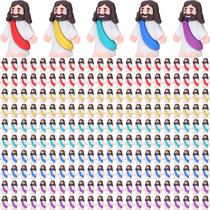 Mini Jesus Figurines Barydat, pacote com 300 lembrancinhas para festas religiosas Mini Jesus Figurines Barydat, pacote com 300 lembrancinhas para festas religiosas