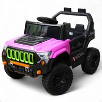 Mini jipe eletrico infantil titan xr 12v rosa Mini jipe eletrico infantil titan xr 12v rosa
