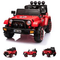 Mini Jipe Vermelho 12v - 2 Motores Controle Remoto Bang Toys