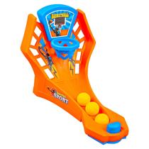 Mini Jogo Basquete De Mesa Brinquedo Interativo Tabuleiro Divertido