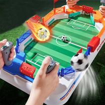 Mini Jogo de Futebol de Mesa Pinball Pebolim Fliperama Brinquedo Infantil Adulto