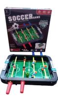 Mini Jogo de Futebol Totó Pebolim Jogos de Mesa Brinquedos de Menino Brincar com a Familia