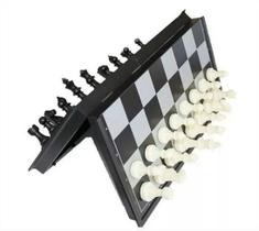 Mini Jogo De Xadrez Magnético Com Imã