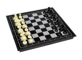 Mini Jogo De Xadrez Tabuleiro Dobravel Magnético Com Imã