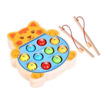 Mini Jogo Infantil Educativo Pesca Magnética Com 2 Varetas