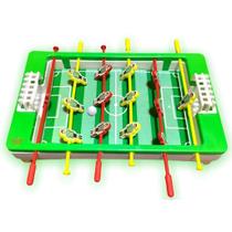 Mini Jogo Pebolim Futebol Infantil Criança Diversão