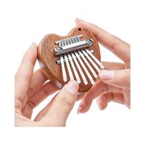 Mini Kalimba De 8 Teclas Amigável Para Iniciantes, Instrumento Fofo, Pingente De Chaveiro, Presente Mini Kalimba De 8 Teclas Amigável Para Iniciantes, Instrumento Fofo, Pingente De Chaveiro, Presente