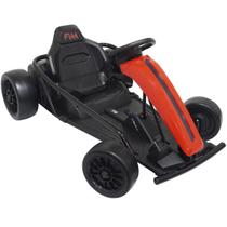 Mini Kart Elétrico Infantil 24V Carro Criança Vermelho Brinqway Bw-208 Vm