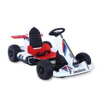 Mini Kart Infantil Elétrico R/C Brinquedos Bandeirante Branco 12V