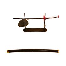 Mini Katana De Metal De 10 Polegadas, Sabre De Samurai De Anime, Faca Ninja De Tamanho Real,