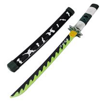 Mini Katana Em Polímero Sanemi Demon Slayer Kimetsu No Yaiba Coleção Anime Decorativa