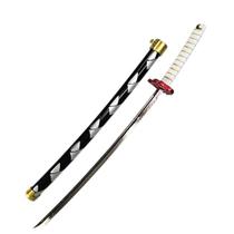 Mini Katana Tanjiro V2 Demon Slayer Em Aço Colecionável