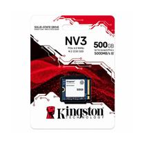 Mini Kingston NV3 NVMe PCIe 4.0 SSD interno 500GB M.2 2230-SNV3SM3/500G