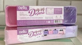 Mini kit 1 suporte com 4 mini porta objetos Mini kit 1 suporte com 4 mini porta objetos