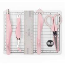 Mini Kit 6 Ferramentas We R Mini Tool Kit Rosa P/ Scrapbook