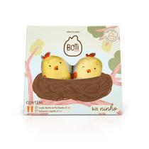 Mini Kit Boti Baby Ninho Sabonete e Loção Hidratante Corporal Infantil para Crianças Bebês (2 Itens)