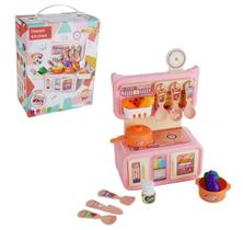 Mini kit cozinha de plástico com acessórios - DK ARMAR