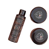 Mini Kit Curls: Shampoo, Máscara Condicionante e Máscara finalizadora