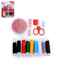 Mini kit de costura com 22 peças tesoura linha Mini kit de costura com 22 peças tesoura linha