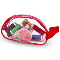 Mini Kit De Costura De Bolso Emergência Para Viagem Básico - spmilk