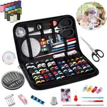 Mini Kit De Costura Viagem Com 172 Peças Linhas Coloridas Mini Kit De Costura Viagem Com 172 Peças Linhas Coloridas