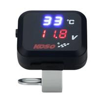 Mini Kit De Medição 3 Em 1 Para Motocicleta Com Visor LCD Digital À Prova d'Água: Voltímetro, Mini Kit De Medição 3 Em 1 Para Motocicleta Com Visor LCD Digital À Prova d'Água: Voltímetro,