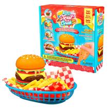 Mini Kit de Slime de Hamburger Slimy DIY Street Food Crush Mini Kit de Slime de Hamburger Slimy DIY Street Food Crush